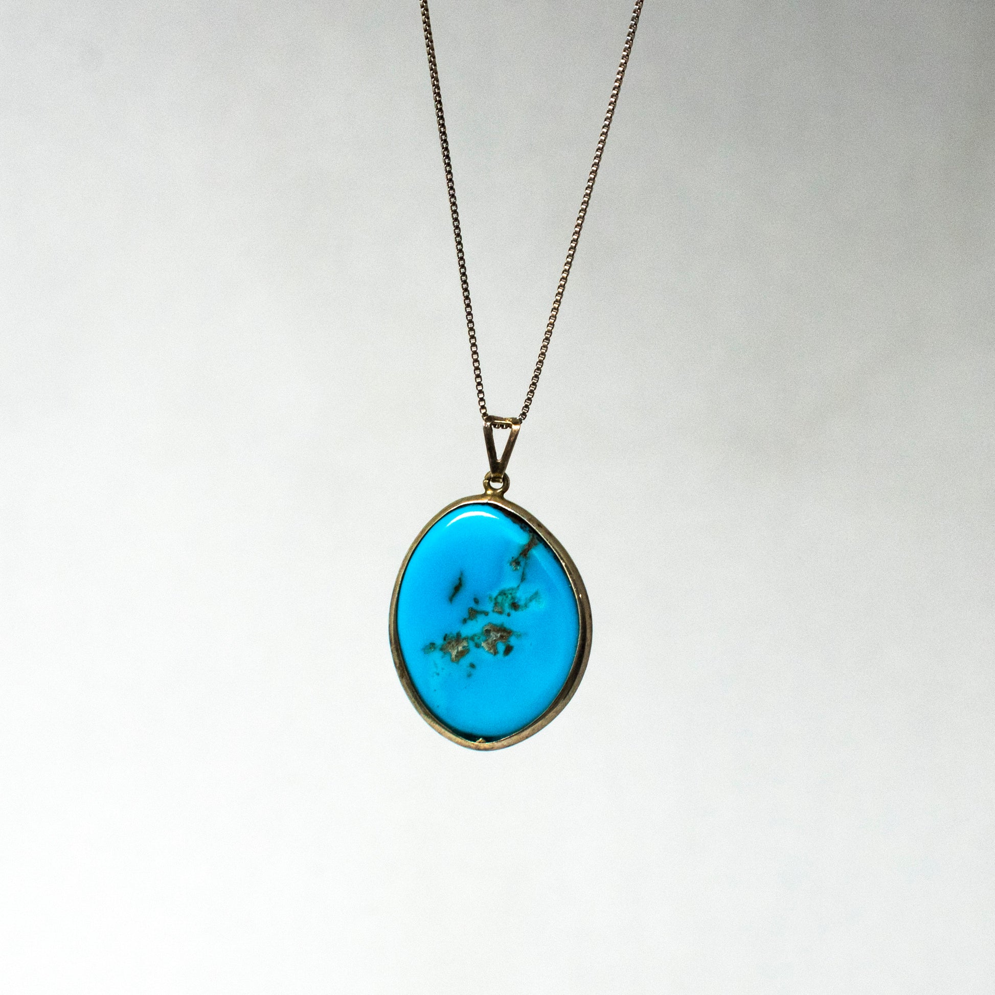 Pendente in Turchese e Argento