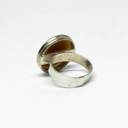 Anello Cammeo Profilo Donna