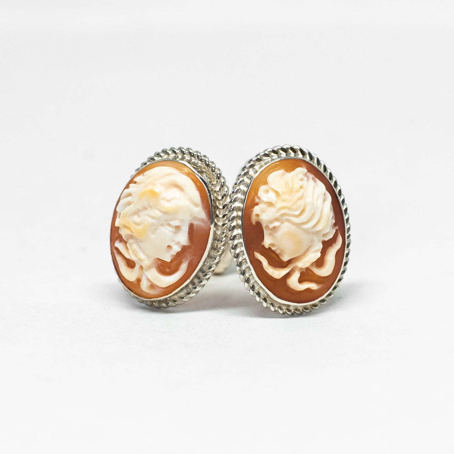 Gemelli in Cammeo incisione Medusa