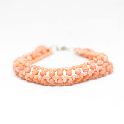 Bracciale-Corallo-Rosa