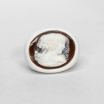 Anello-Cammeo-Profilo-Donna