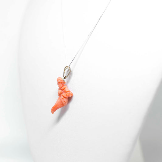 Hunchback Horn Coral Pendant Protalupo