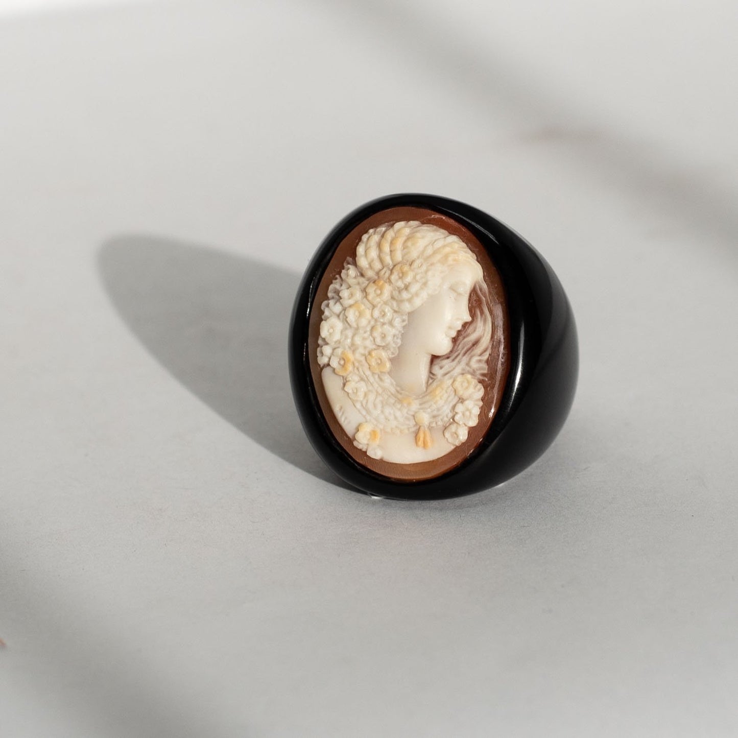 Anello-Cammeo-Profilo-Donna