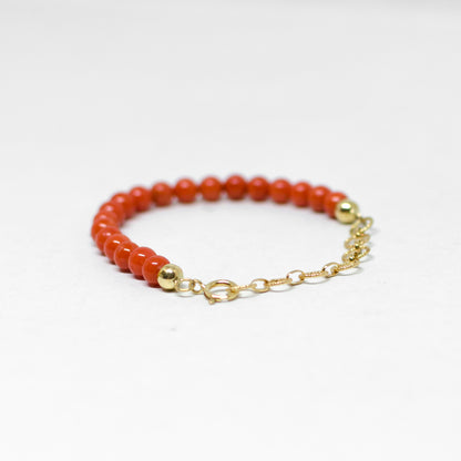 Bracciale-Corallo-in-Oro-per-Neonati