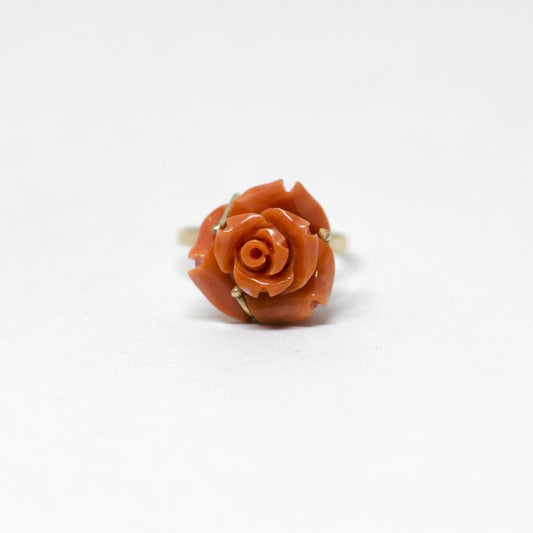 Anello-Corallo-Arancione-Rosa-Incisa