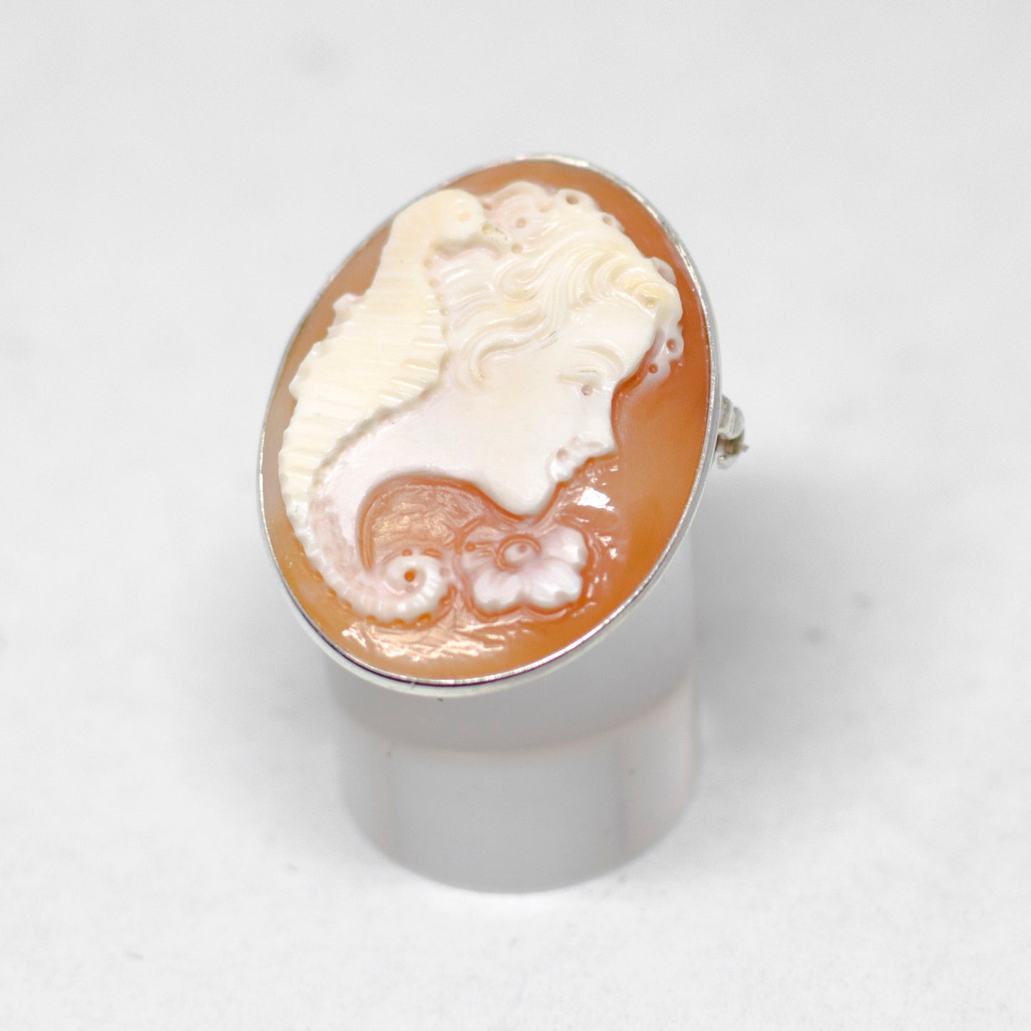 Pendant/Brooch Cameo Profile Woman
