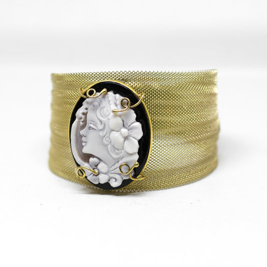 Cameo Charm Bracelet