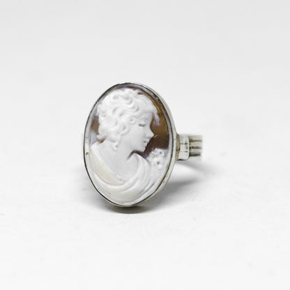 Anello-Cammeo-Profilo-Donna