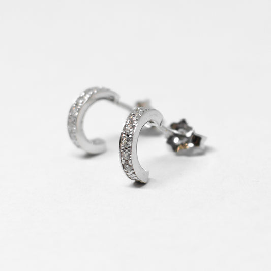 Orecchini argento e zirconi