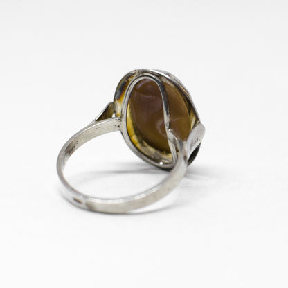 Anello Cammeo Profilo Donna
