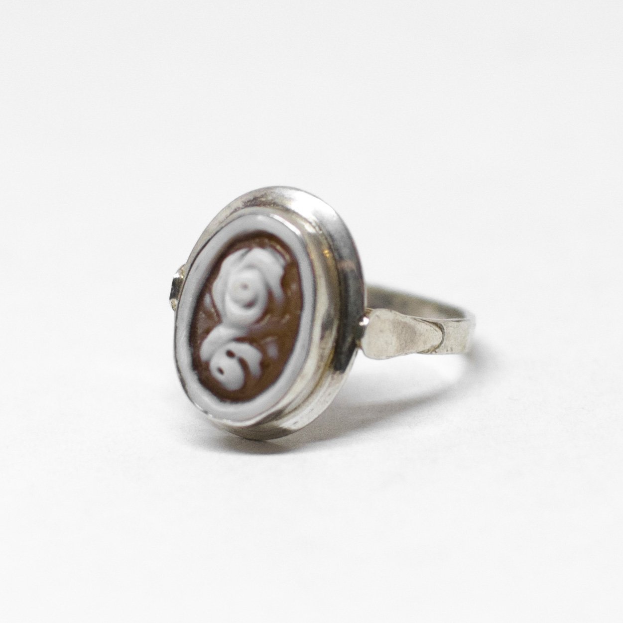 Cameo Ring Engraving Flowers (different styles)