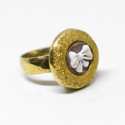 Cameo ring various engravings