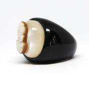 Anello -Cammeo -incisione- Volto. Donna
