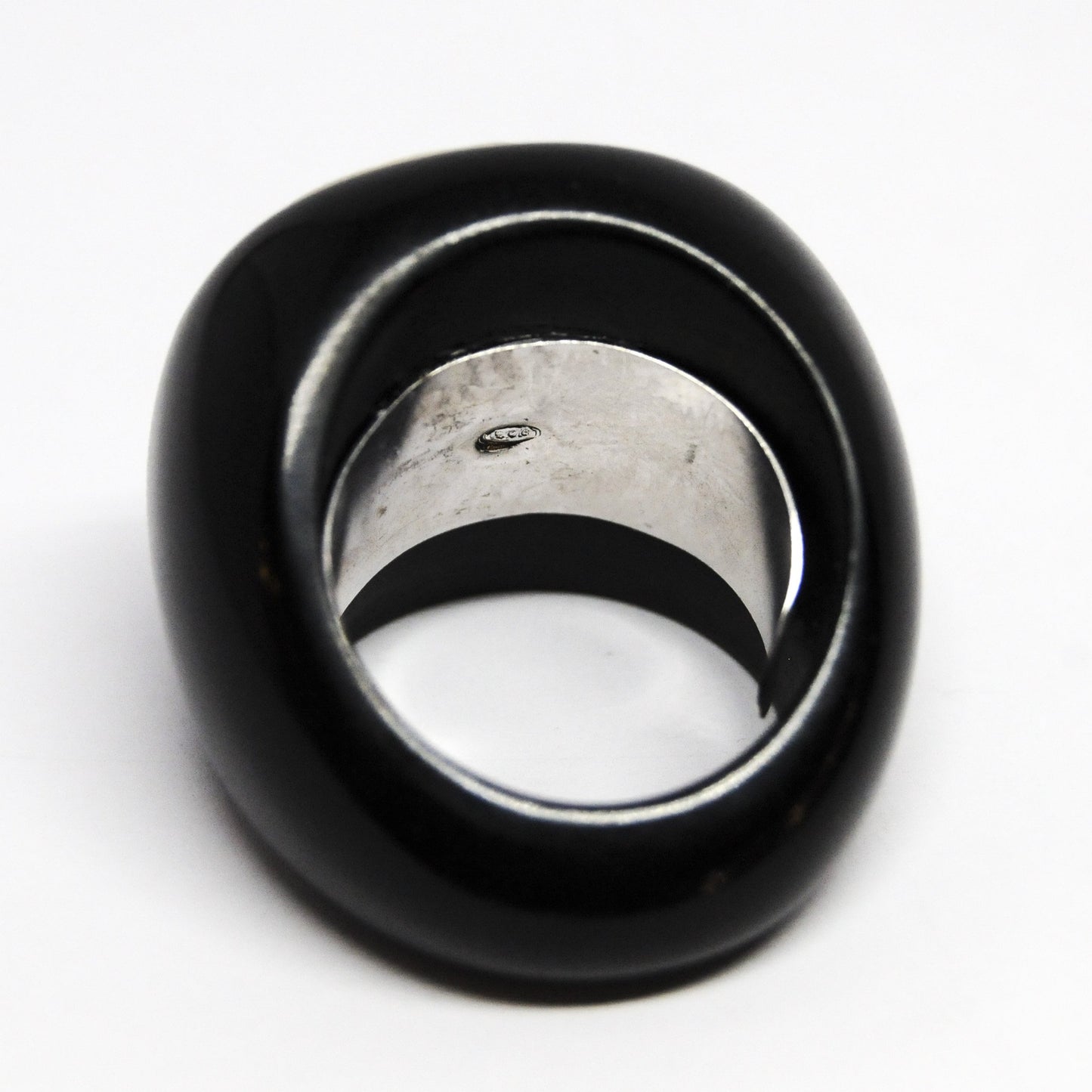 Anello-Cammeo-Incisione-Fiori