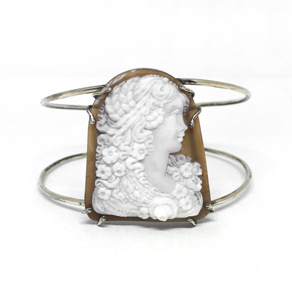 Bracciale Cammeo Artistico Profilo Donna
