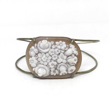 Bracciale Cammeo Aristico Bouquet di Fiori