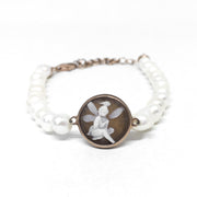 Bracciale Cameo Italiano Cammeo con Perle Trilly