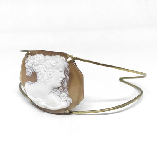 Artistic Cameo Bracelet Woman Profile