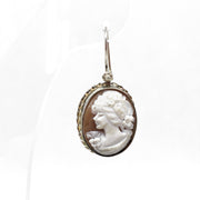 Orecchini -Cammeo-Profilo-Donna