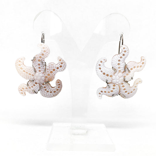 Orecchini-Cammeo-a-Forma-di-Stella-Marina