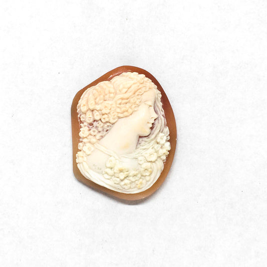 Cameo Nude Art Profile Woman