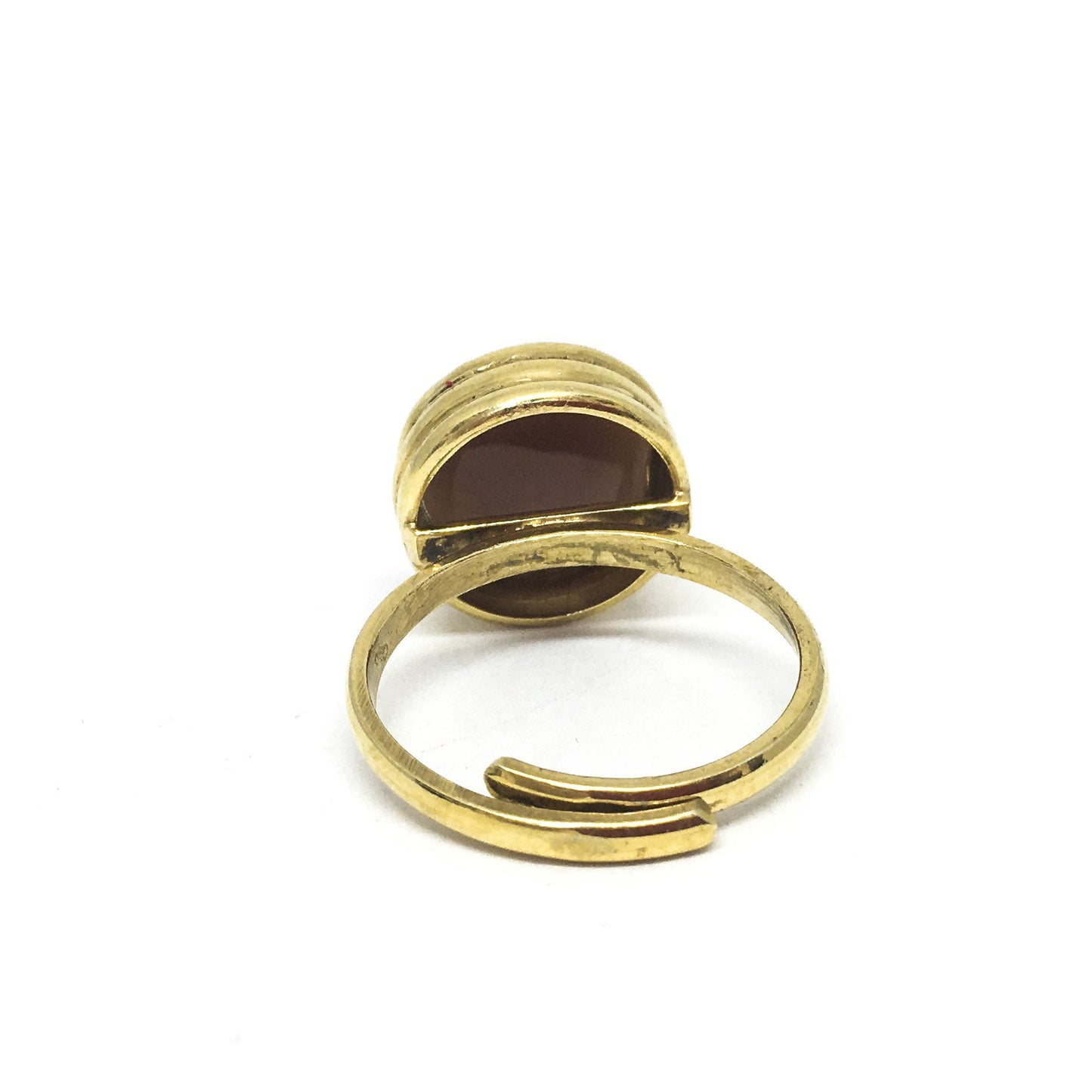 Artistic Cameo Flower Ring