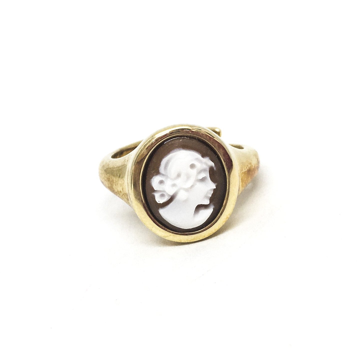 Anello-Cameo-Italiano-Cammeo-Profilo-Donna