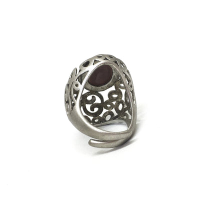 Italian Cameo Ring Cameo Flowers