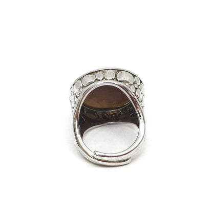 Anello-Cameo-Italiano-Cammeo-Incisione-Fiore