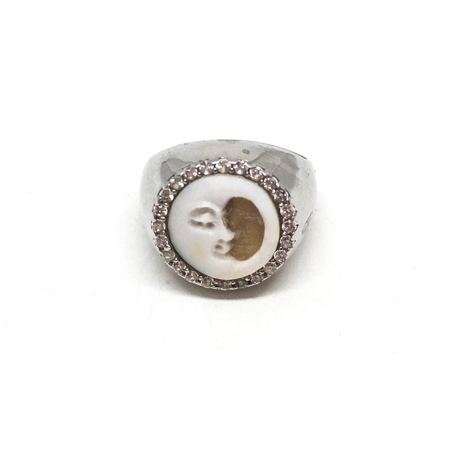 Cameo Ring with Zirconia