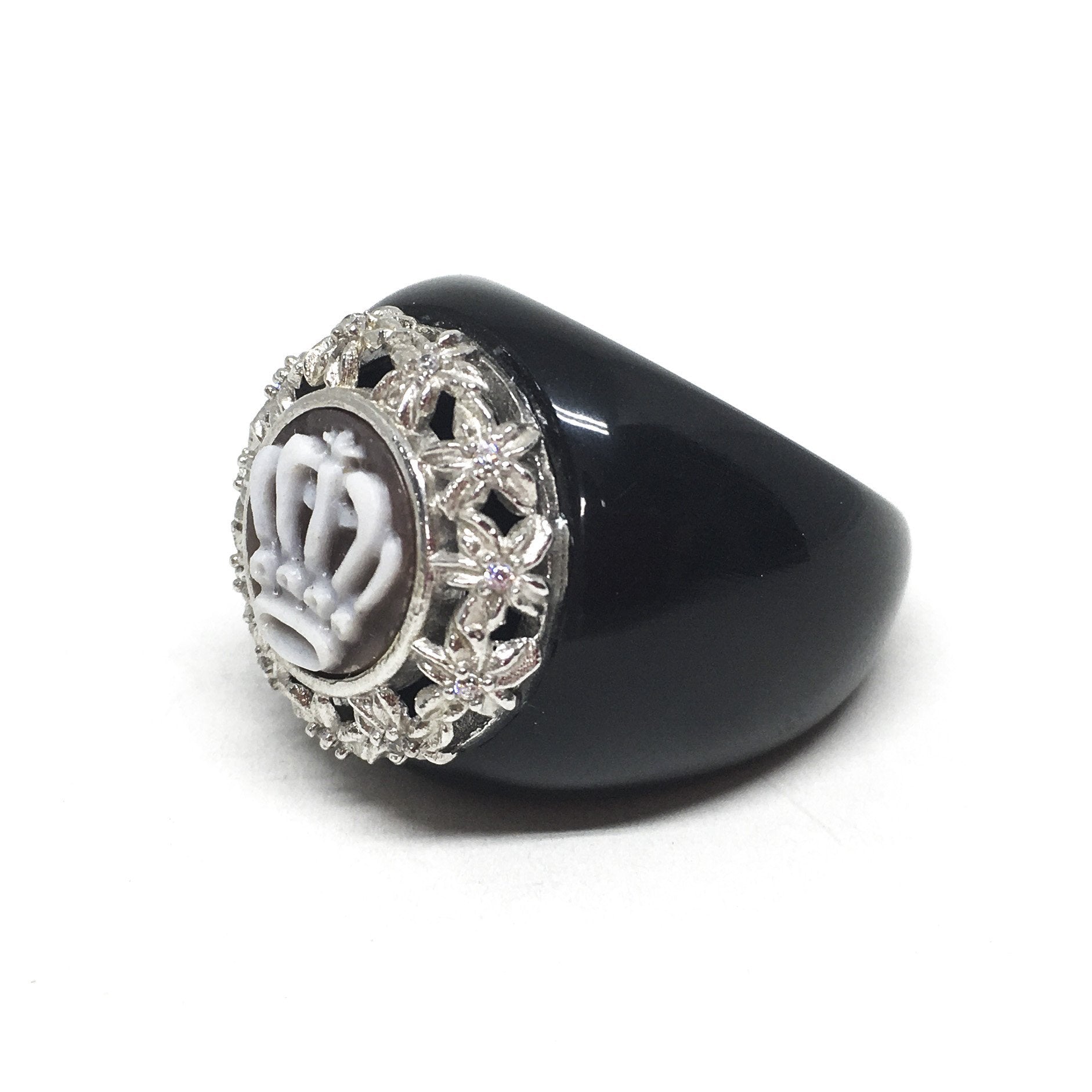 Anello -Cammeo -Corona