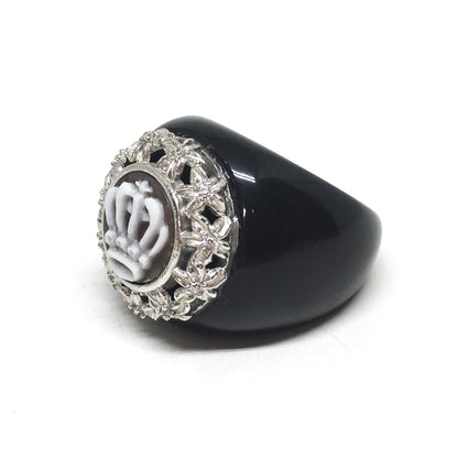 Anello -Cammeo -Corona