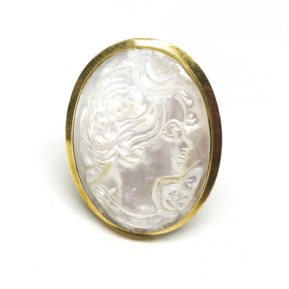 Anello-Cammeo-su-Madreperla-Profilo-Donna