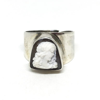 Anello -Cammeo-Profilo-Donna