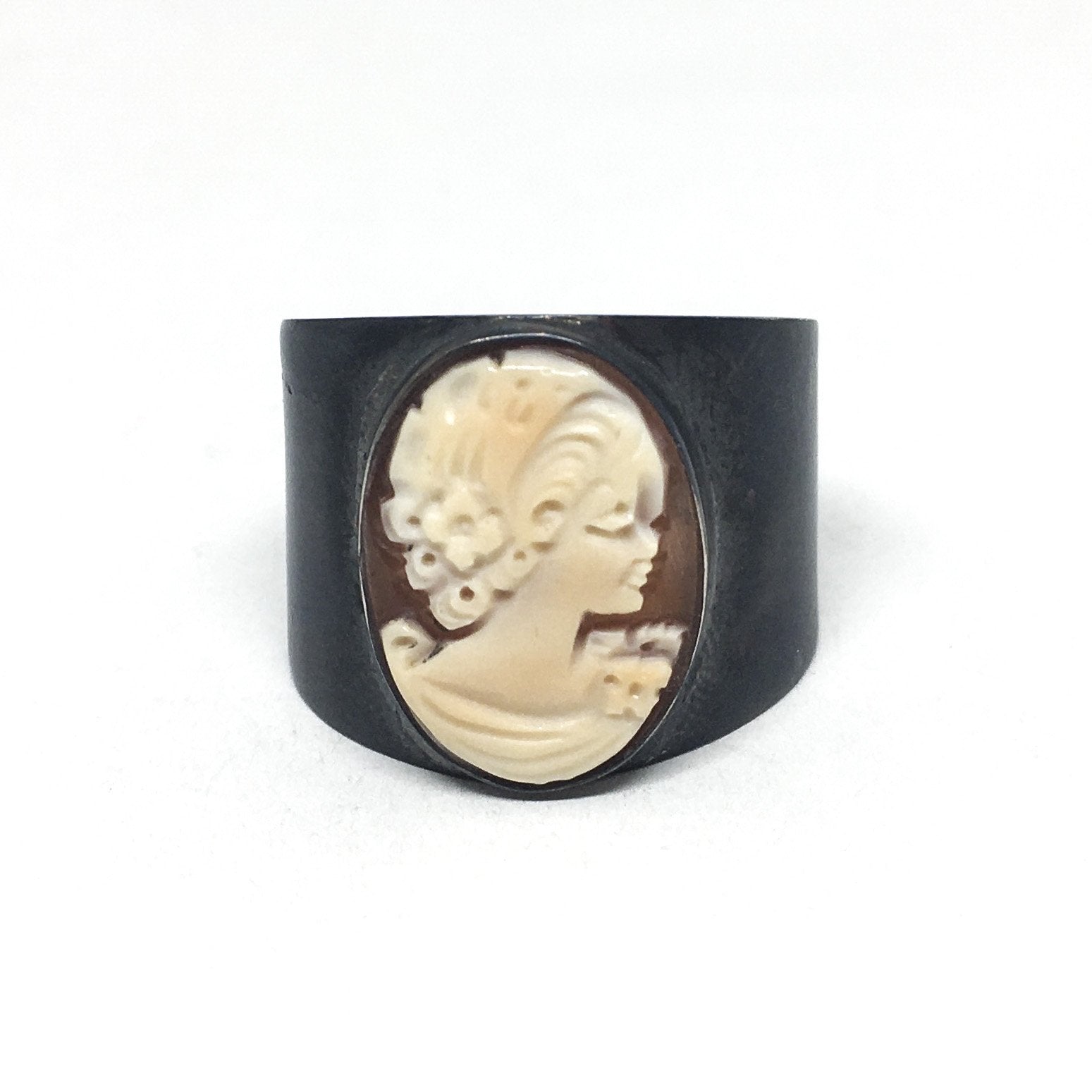 Anello-Cammeo-Profilo-Donna