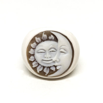Anello Cammeo Sole Lunaa