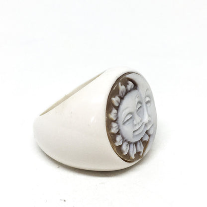 Anello Cammeo Sole Lunaa