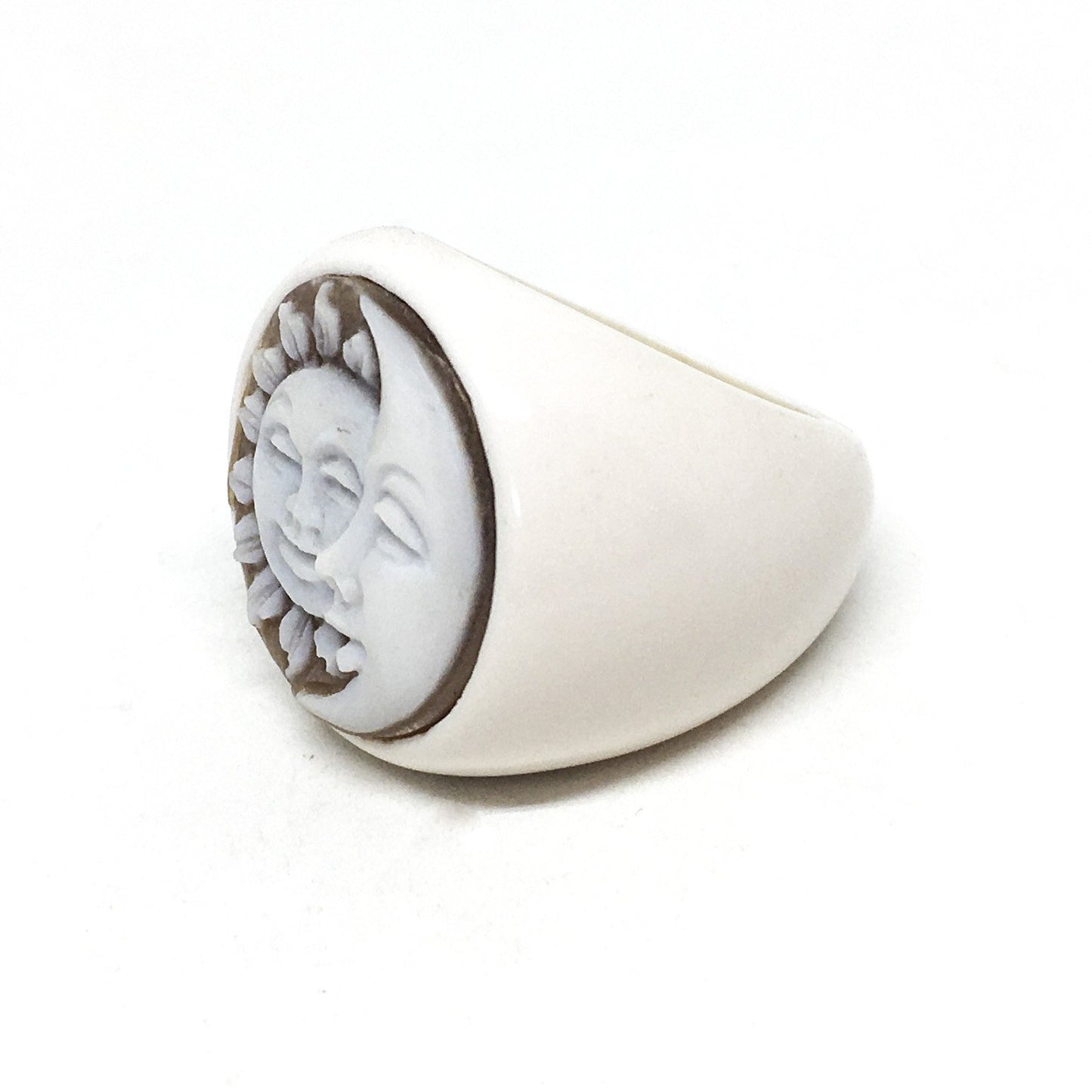 Anello Cammeo Sole Lunaa