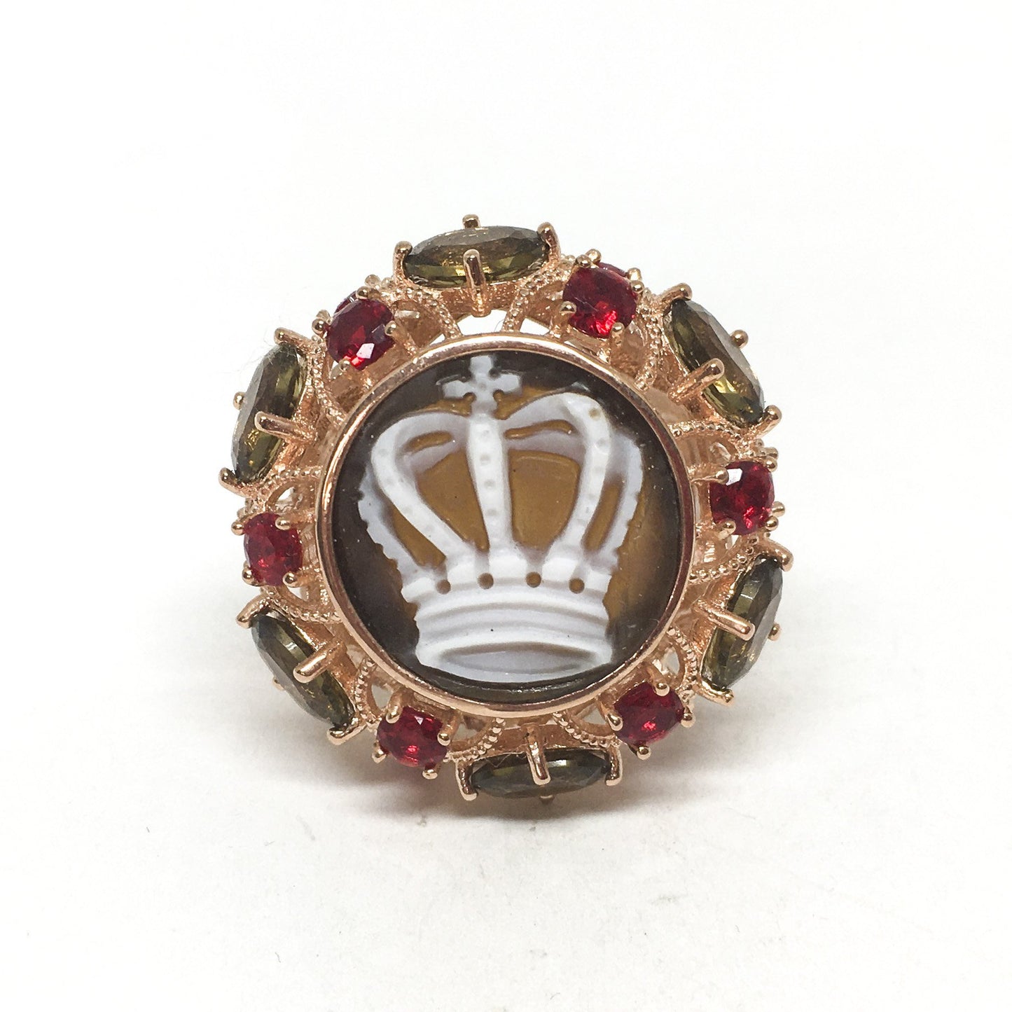 Italian Cameo Ring Sissi Cameo Crown