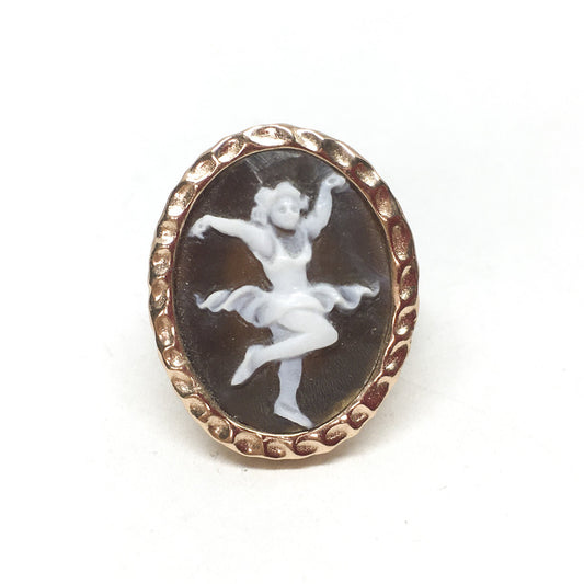 Anello-Cameo-Italiano-Cammeo-Ballerina