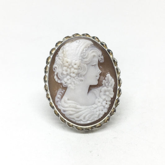 Anello-Cammeo-Profilo-Donna