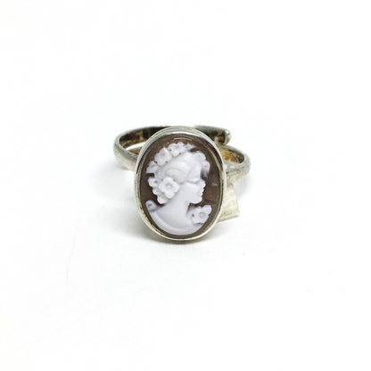 Anello-Cammeo-Profilo-Donna