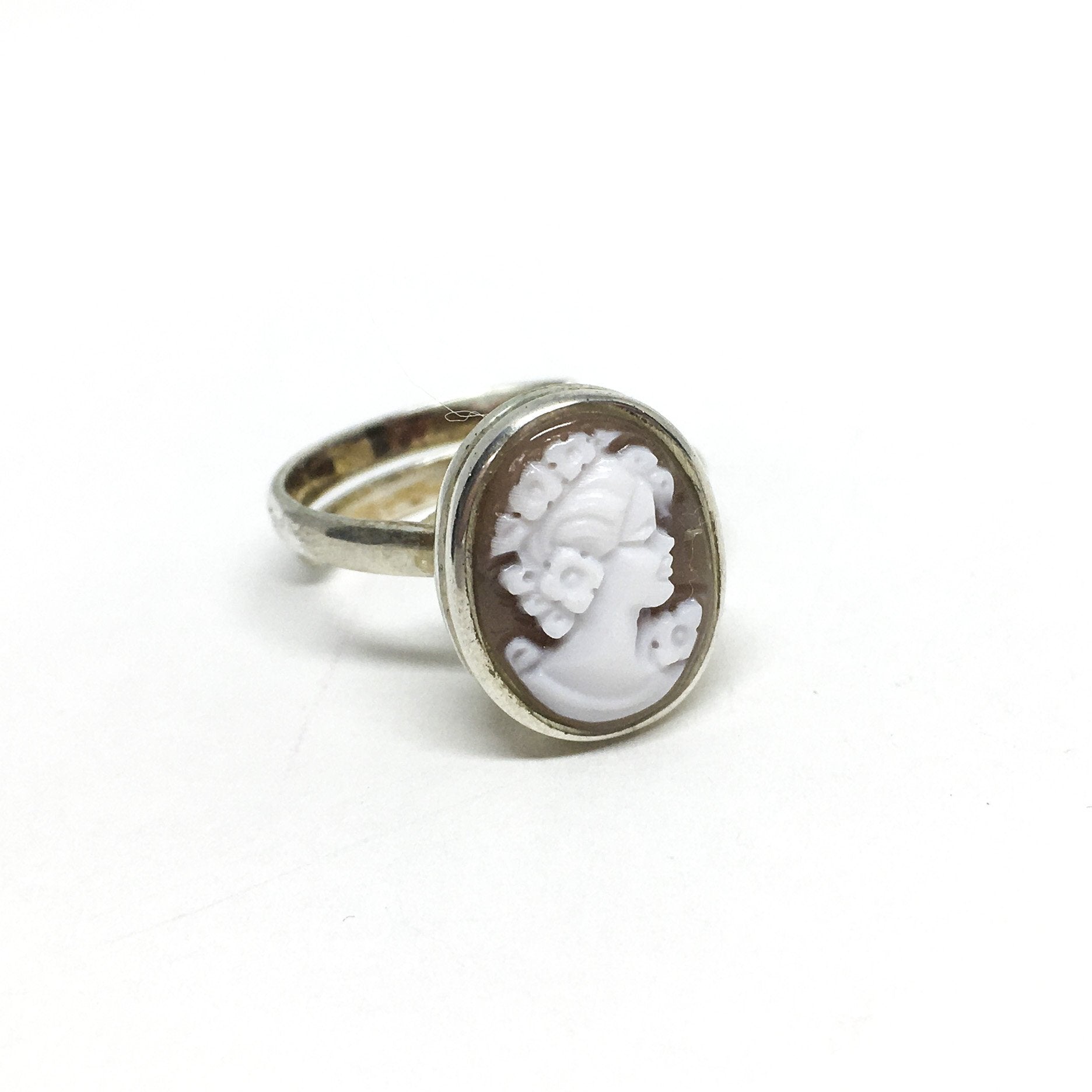 Anello-Cammeo-Profilo-Donna