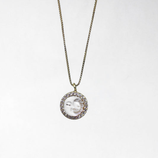 Collana Cammeo Sole Luna