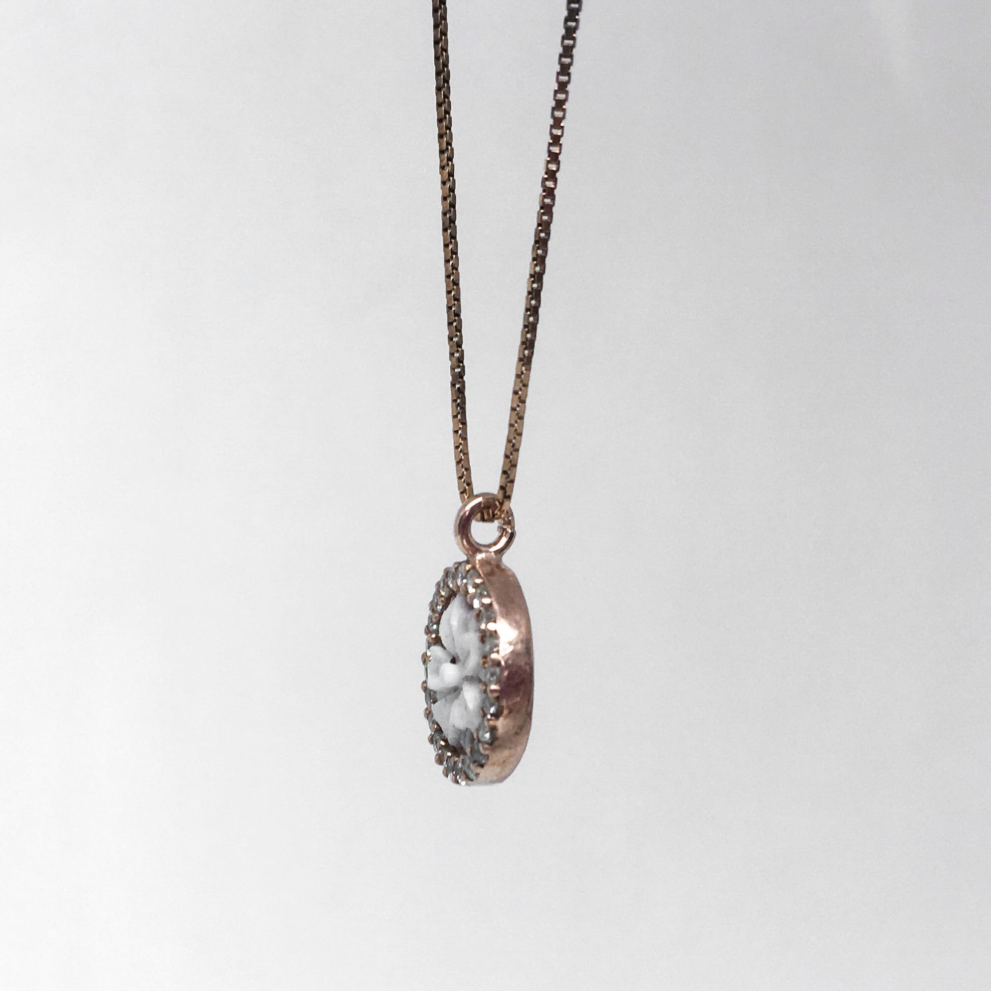 Pendente Cameo Italiano Cammeo Fiore