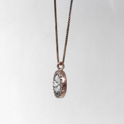 Pendente Cameo Italiano Cammeo Fiore
