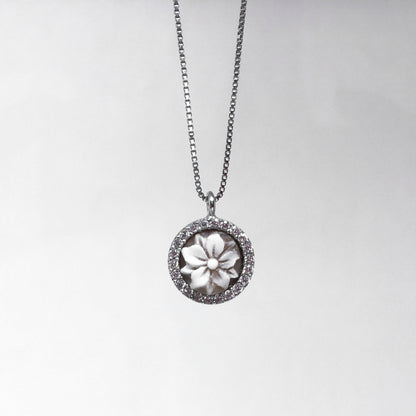 Pendente Cameo Italiano Cammeo Fiore