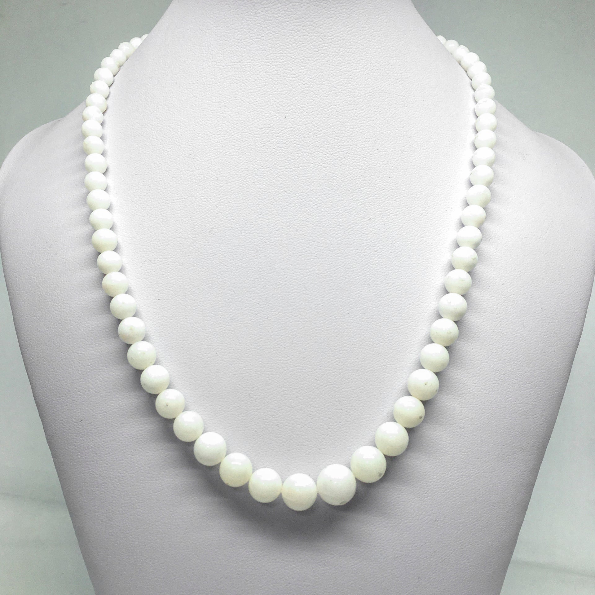Collana Perle Corallo Bianco