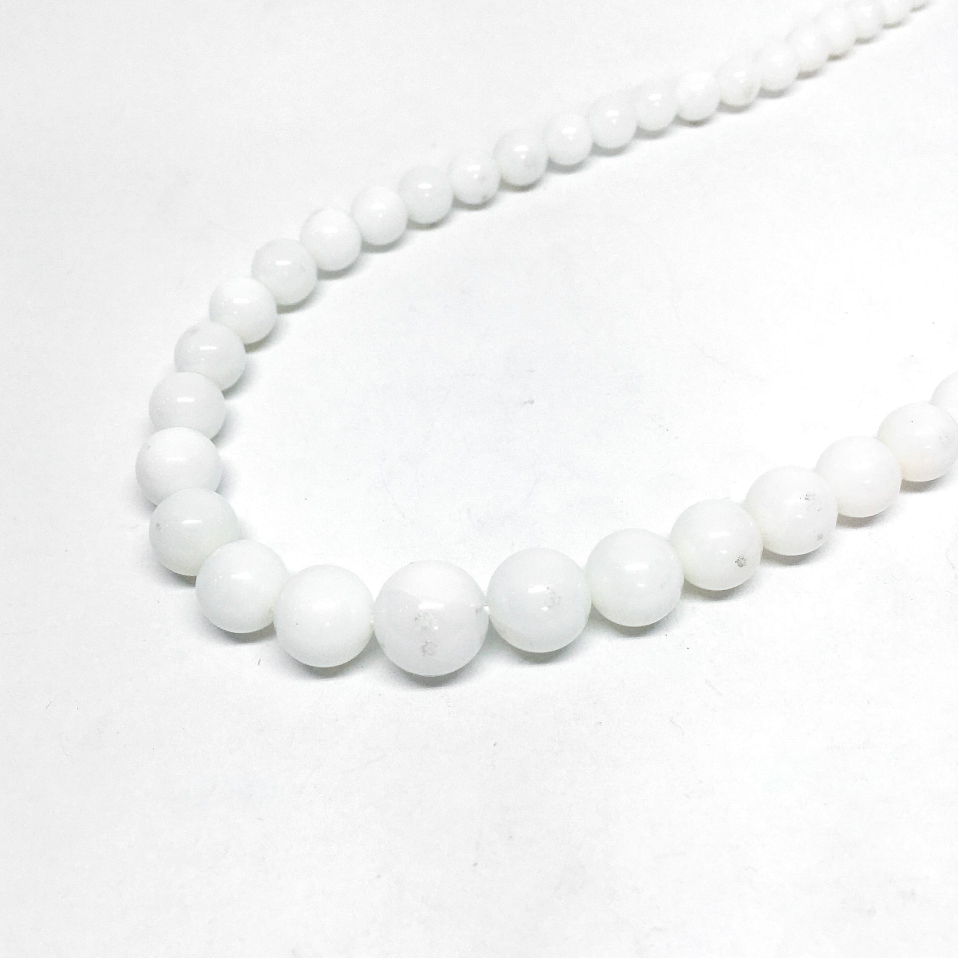 Collana Perle Corallo Bianco