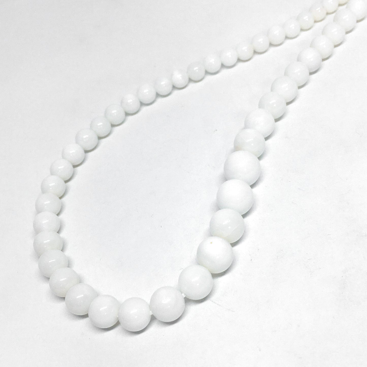 Collana Perle Corallo Bianco di Prima Scelta